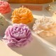 Peony Blossom Candles – Hand-Poured & Highly Detailed | White & Colored | Scented & Unscented Variants