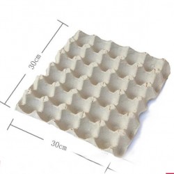 30 Eggs Paper Mache Egg Tray – Recyclable & Durable Poultry Egg Carton