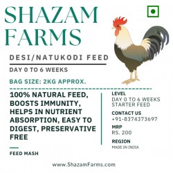 Desi Poultry Starter Feed (0–6 Weeks)