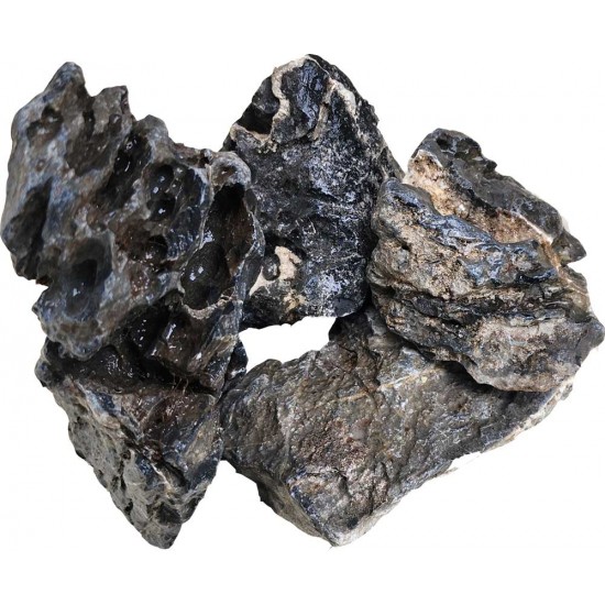 Cloudy Rock – Natural Soft Decorative Rock for Aquarium, Succulent, and Bonsai Décor | 1kg