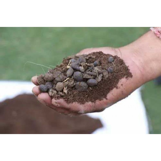 Eco-Friendly Sheep & Goat Manure - 5Kg | All-Natural Soil Booster for Gardening, Crops & Lawns | Organic Soil Conditioner