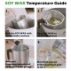 Soy Wax Grade AA+ for Candle Making – 100% Natural Soy Wax Cakes – 450g (1lb) | Ideal for DIY Crafts & Organic Candles